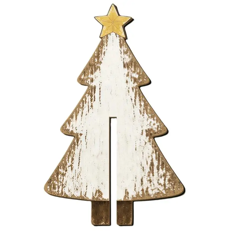 E8BD Freestanding Christmas Tree Accent with Slot-Together Panels
