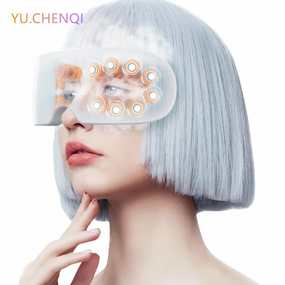 

Nano Steam Acupoint Eye Massager — Bluetooth Smart Eye Relaxation Mask для снятия напряжения и восстановления усталости