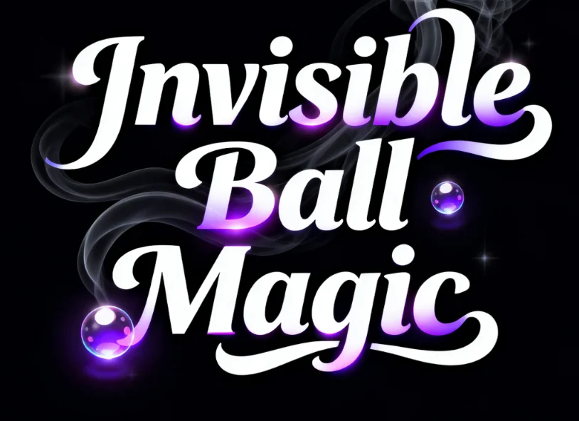 Invisible Ball Magic Trick - Disappearing & Color Changing Illusion for Kids Party & Stage Magician Tricks