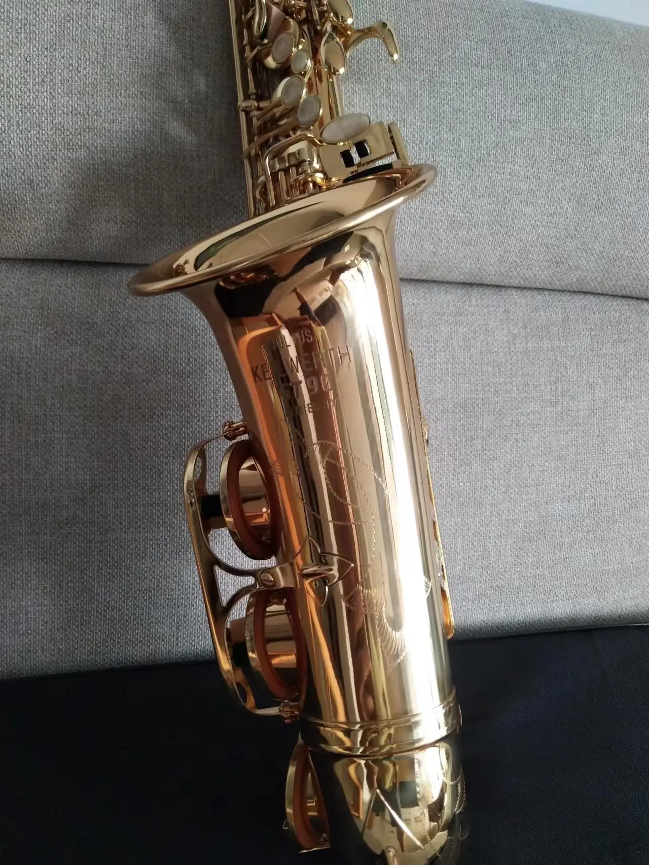 Germany (JK) Keilwerth ST90 Alto Saxophone Gold Lacquer Eb Brass  Sax Alto woodwind Instruments jazz classical playing with case