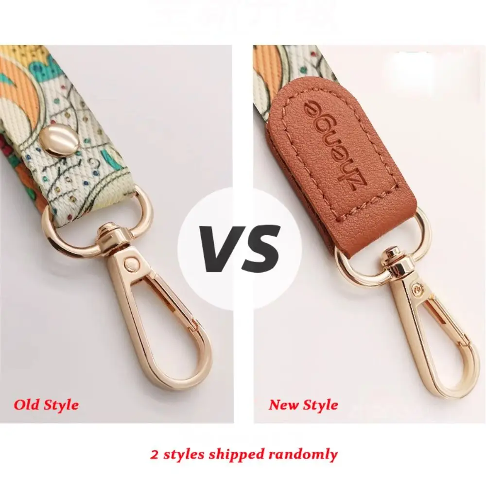 Universal Retro Pattern Mobile Phone Strap Anti-lost Adjustable Crossbody Long Straps Nylon Neck Hanging Phone Lanyard