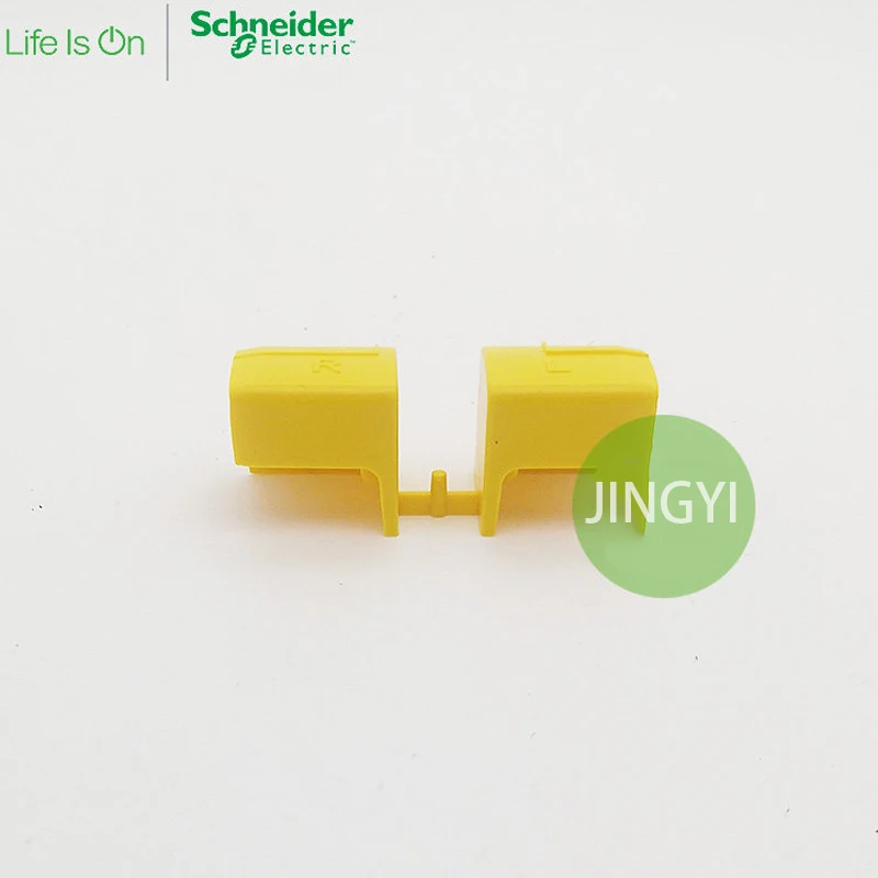 Schneider 10Pcs A9H21094 Terminal cover Comb-shaped Busbar Suitable for 1P+N (18mm) MCB Railway Collector Rail A9HLD612 A9XPC624