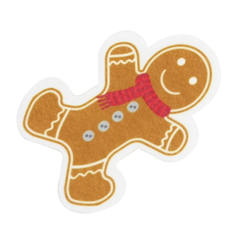 Y1UB 만화 인쇄 크리스마스 스폰지 재미 있고 귀여운 주방 청소 도구