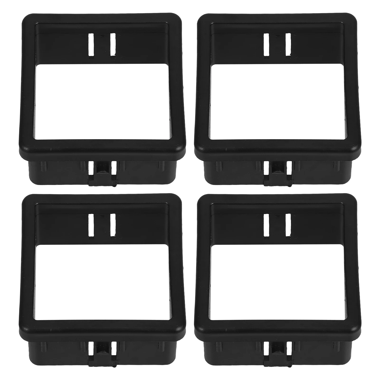 

4 pcs Hollow Square Tube Slide Sleeve For Fitness Equipment Lightweight Durable Pp Pa Material Easy Install Stable Connection