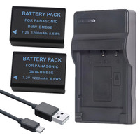 Battery or Charger For Panasonic DMW-BMB9 Lumix DMC-FZ40 FZ45 FZ47 FZ48 FZ60 FZ62 FZ70 FZ72 FZ100 FZ150 DC-FZ80 FZ85