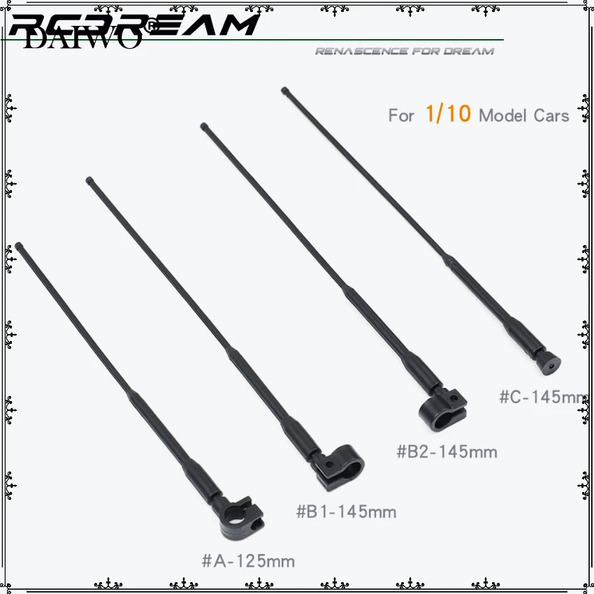 

Rcdream Simulation Antenna Decoration Signal Line for 1/8 1/10 1/12 1/14 1/18 Rc Crawler Traxxas Axial Scx10 D90 Rc Car Part