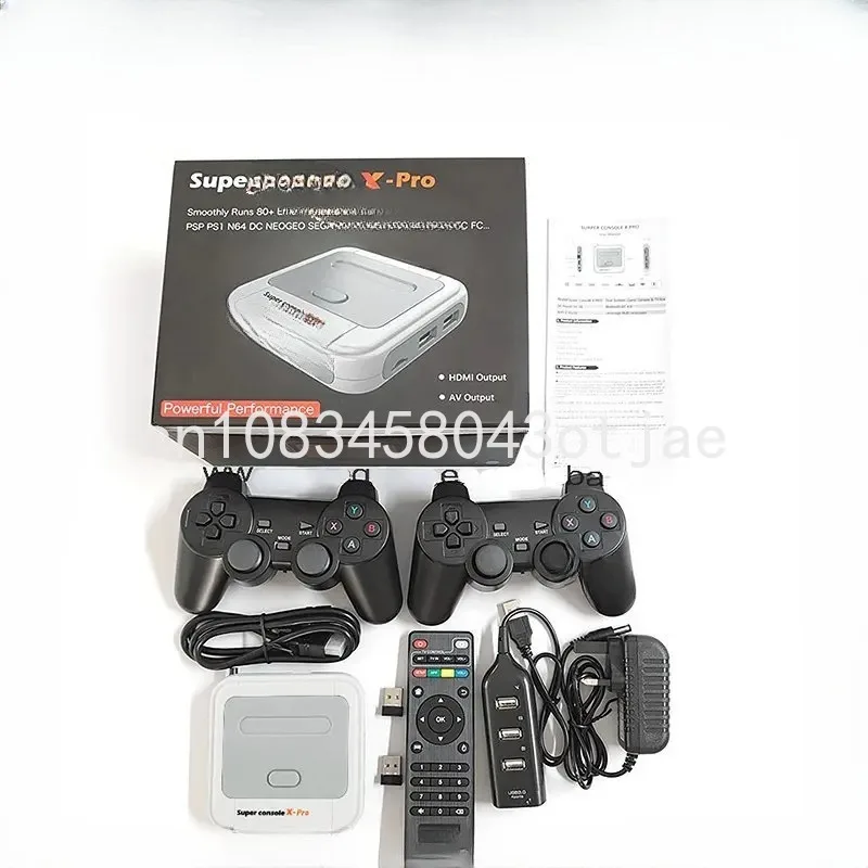 

Super Console X Pro 50+ Emulator 50000+ Games Retro Mini TV Box Video Game Player For PS1/N64/DC