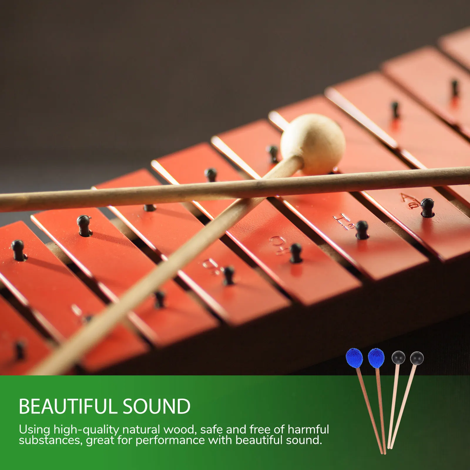 

Marimba Hammer Marimbe Mallet Mallets Percussion Keyboard Wooden Xylophone Sticks
