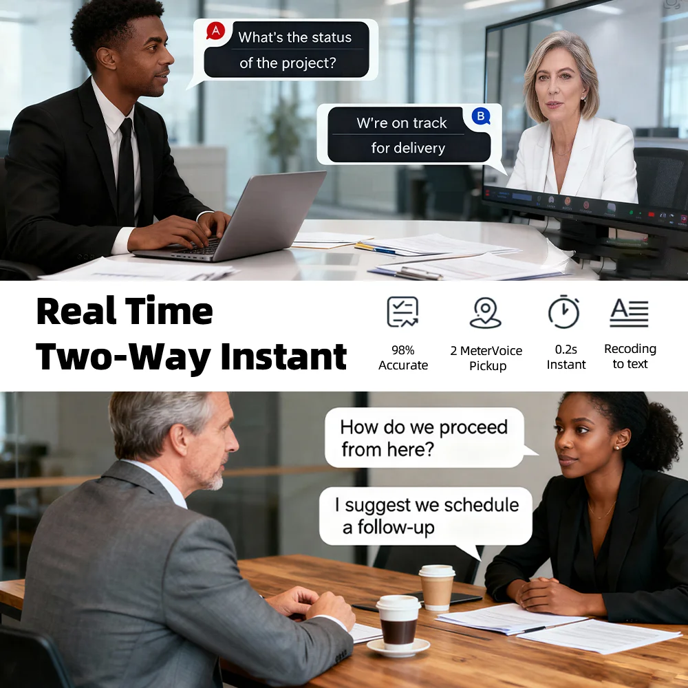 MSAI T17 Elite Business Metal Translator اتجاهين في الوقت الحقيقي عبر الإنترنت غير متصل ترجمة دقيقة تسجيل صوتي للاجتماع