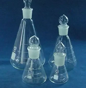 50-1000ml Iodine Flask High Borosilicate Glass Conical Erlenmeyer with Stopper