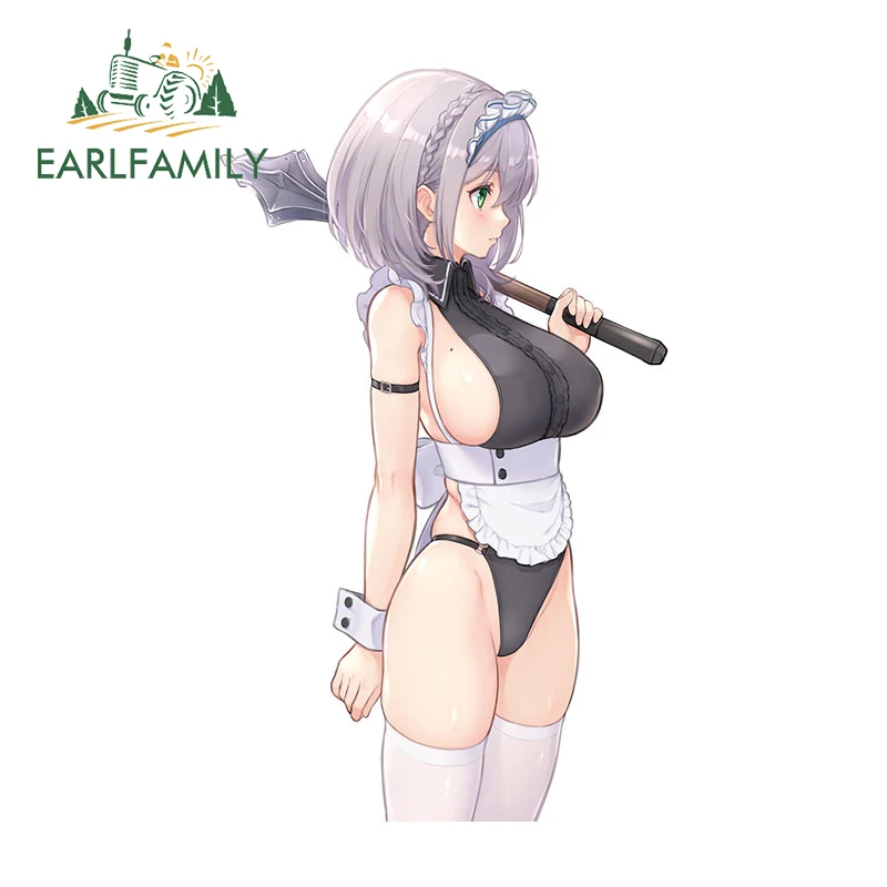 

EARLFAMILY, 13 см x 7,8 см, стикер для автомобиля, виниловый кондиционер для ноутбука, креативный декор для бампера