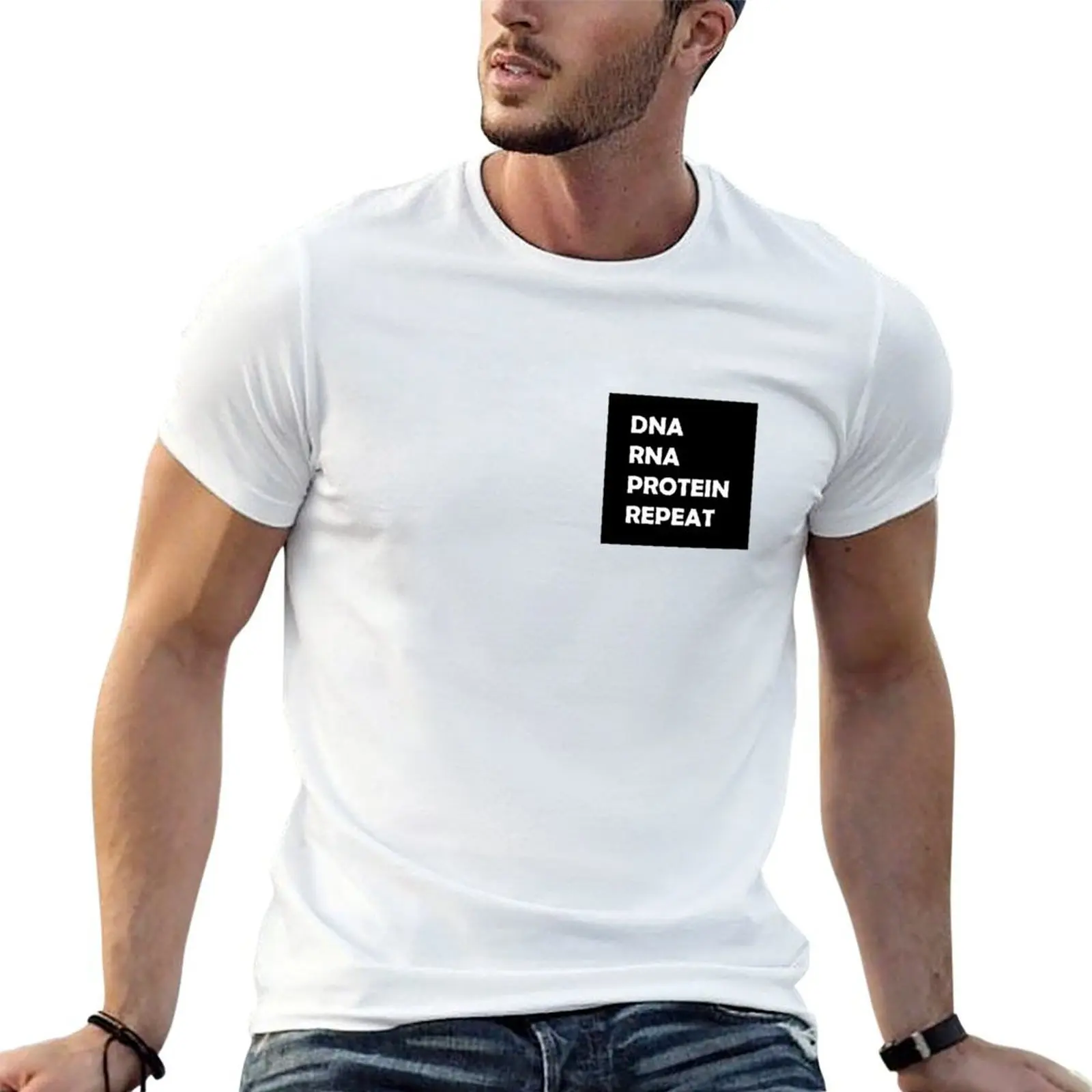 

Central Dogma T-Shirt men t shirt cotton 100% man t shirts cotton T-Shirt