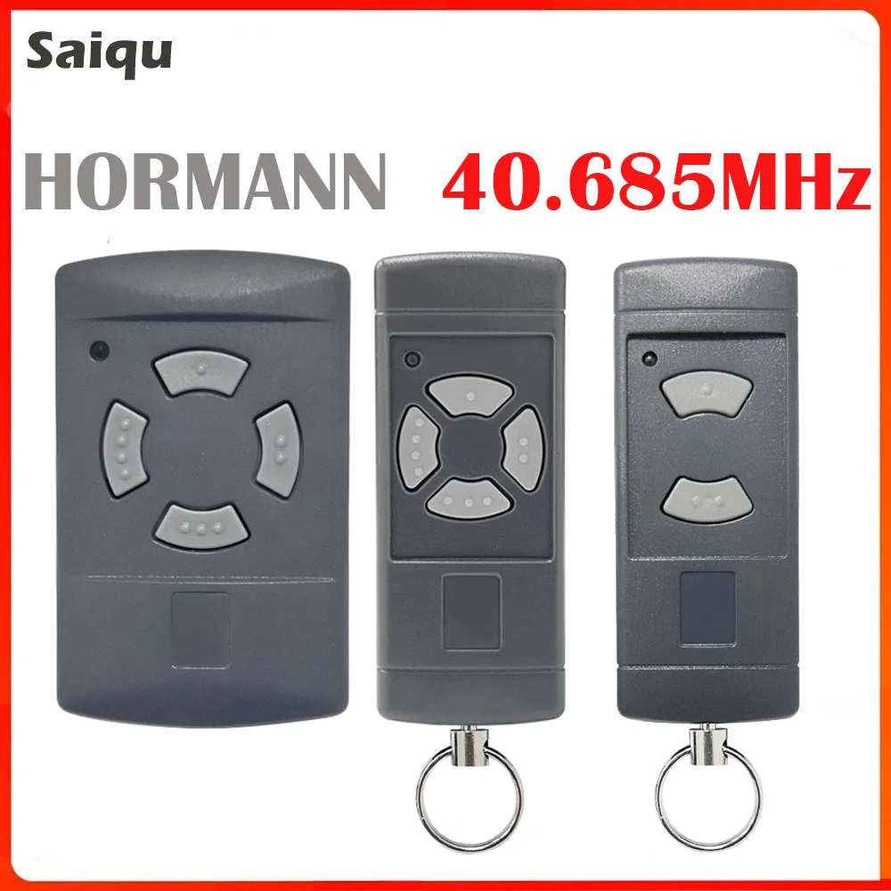 

Remote Control Grey Button 40.685MHz Garage Door Opener Command HORMANN HSM2 HSM4 HS2 HS4 HSE2 HSE4 Gate Opener