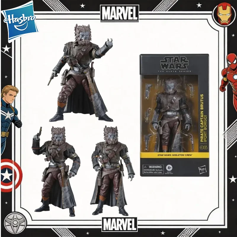 

【IN STOCK】Hasbro Star Wars The Black Series Pirate Captain Brutus (Port Borgo) 15cm Action Figure Collection Original Toys Gifts