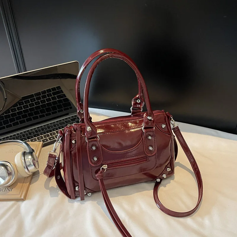 Herbst-Winter Neuankömmling Damen-Kissen-Umhängetasche Einzigartiges Personalisiertes Design Minimalistisch Strukturierte Lässige Einzel-Schultertasche – Detail 25