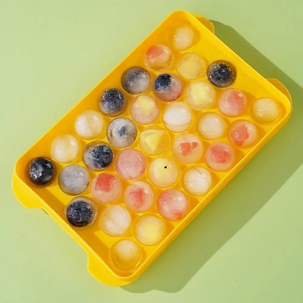 Food Grade Ice Cube Tray Set Large Capacity 3 Piece Design Easy Demoulding for Cocktails Coffee Juice High Low Temperature