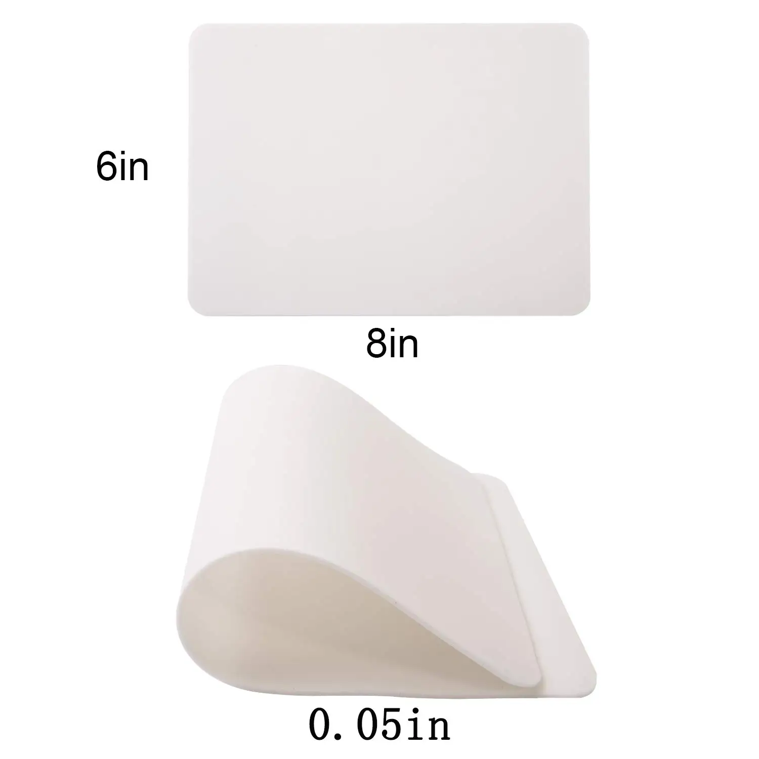 3/5/10/15pcs Thick Tattoo Practice Skin 1MM Blank Double Sides Big Size Tattoo Practice Fake Skin for Permanent Makeup