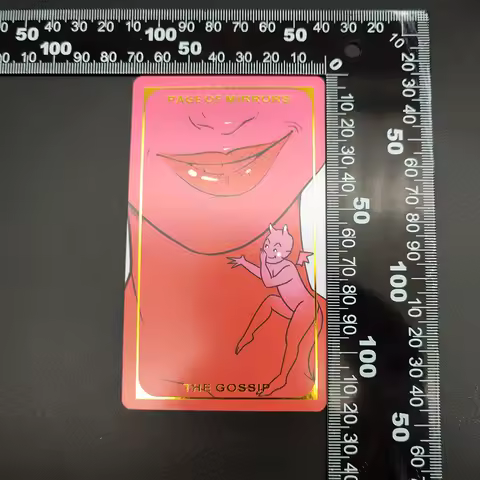 12CMX7CM THE Final Rose Tarot 78-Card Deck with Guidebook Fortune Telling Card Divination Board Game