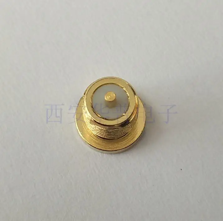 MCX-KYD-3 RF Connector Mcx-k Female Head Threaded Installation Through Wall Fixed Socket Mcx RF Connector