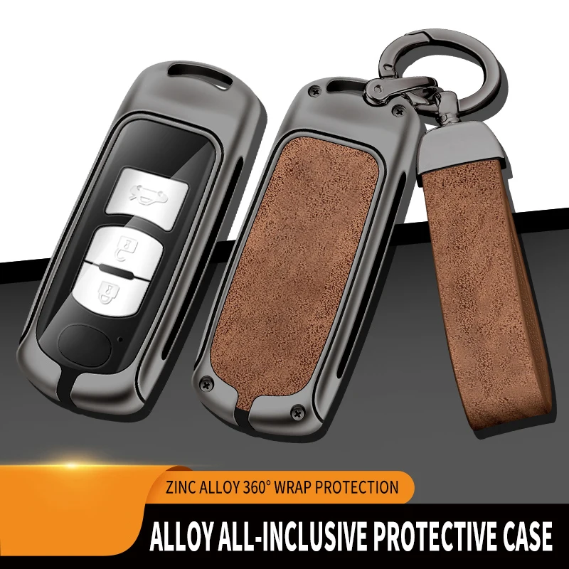 

Zinc Alloy Car Key Case For Mazda 2 3 6 Atenza Axela MX30 CX30 MX5 SS30 CX-4 CX-5 CX-8 CX7 Keychain Automotive Interior Supplies