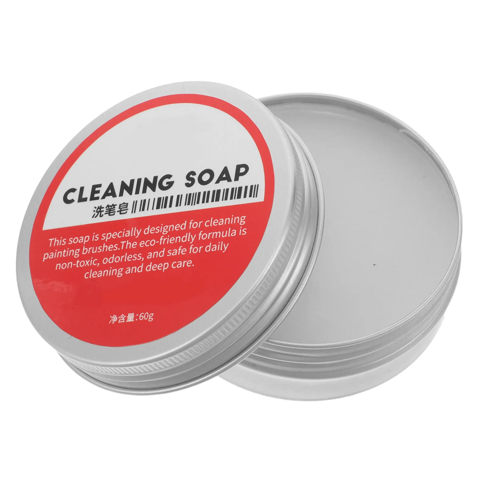 Paintbrush Cleaning Soap Solid Bar Professional Artist Brush Cleaner Non Toxic Deep Conditioning Brush Soap for Oil Watercolor