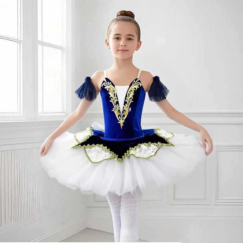 2022 Adult professional Ballet Tutu Dress show window show performance dress Sleeping Beauty pan skirt Children Dance Costume