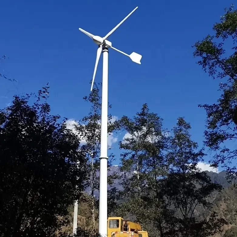 Perfect Protection Function Free Energy Advanced Model 20KW 220V Horizontal Scale Wind Turbine for Home Use