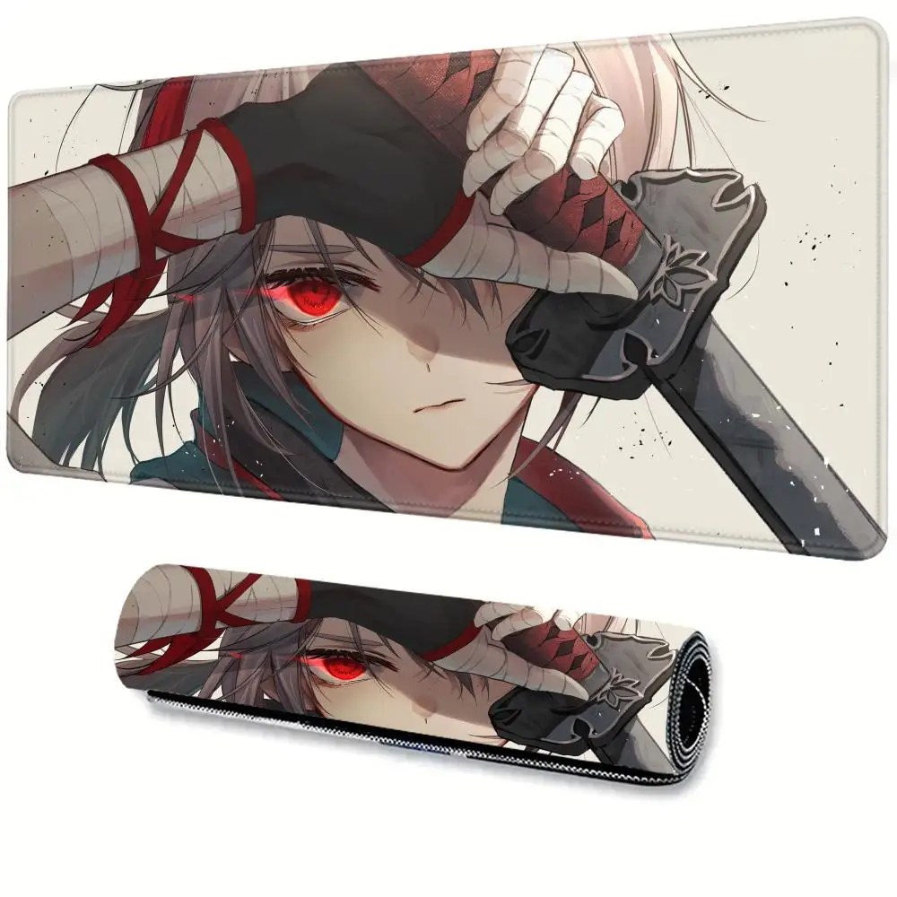 

1pc Genshin Impact Mousepad Kazuha Mouse Pad Rubber Keyboard Padding Computer Pad PC Gaming Accessories Desk Mat