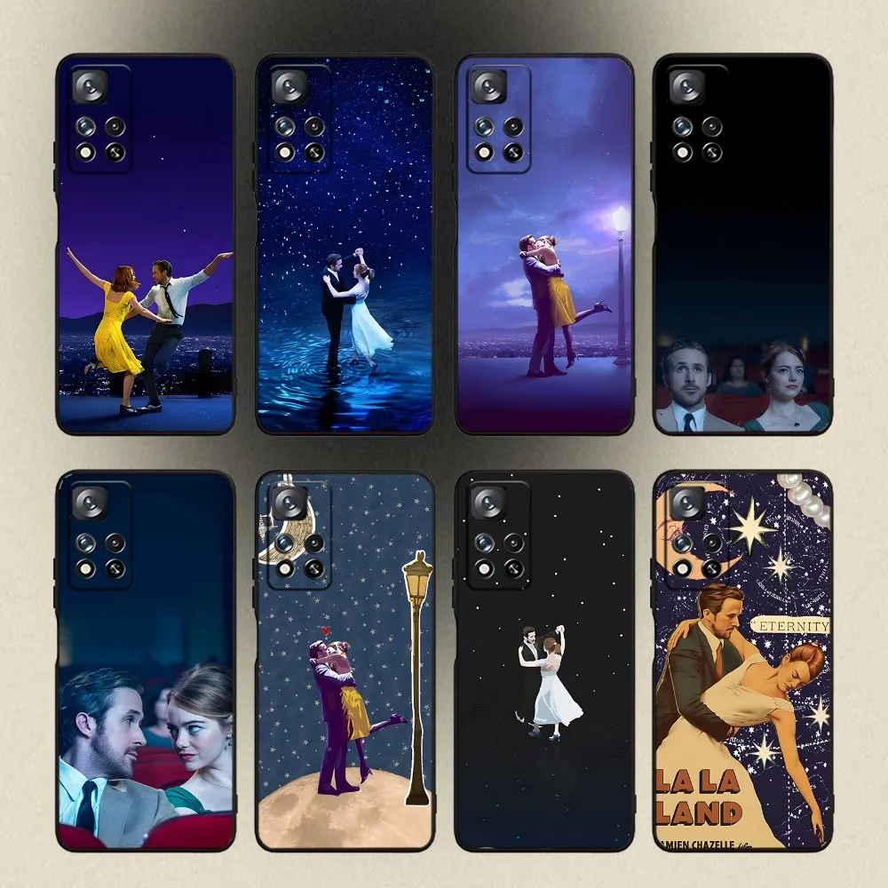 L-LaLaLand Movie Phone Case For Samsung Galaxy A20,A21s,A22,A31,A32,A52,A53,A72,73,A80,A91 Soft Black Cover