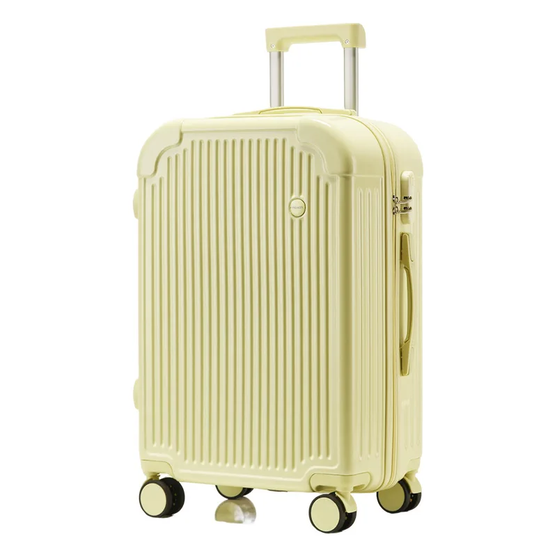 Nieuwe Handbagage Koffer 20'' 22 ''24'' 26 ''Inch Trekstang Reiskoffer Met Wielen Travel Trolley Case Rollende Bagage Rits