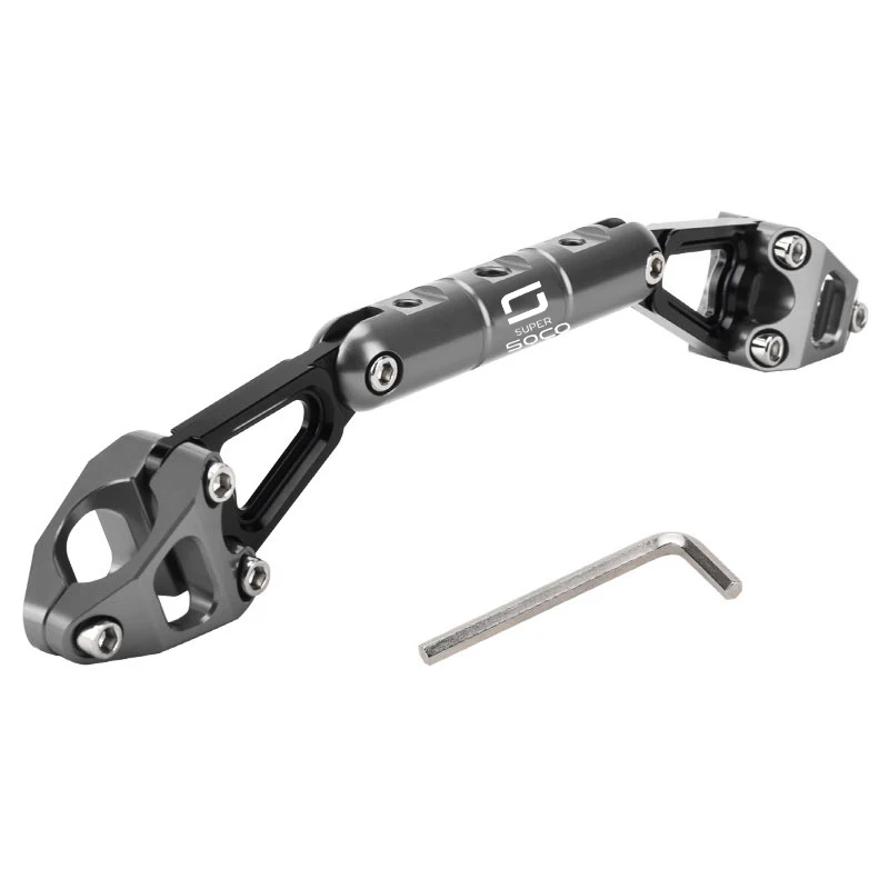 SOCO Peças de motocicleta Barra de equilíbrio Guiador Barra transversal Suporte de telefone Acessórios para VMOTO SUPER SOCO TC/TS/CPX/STASH