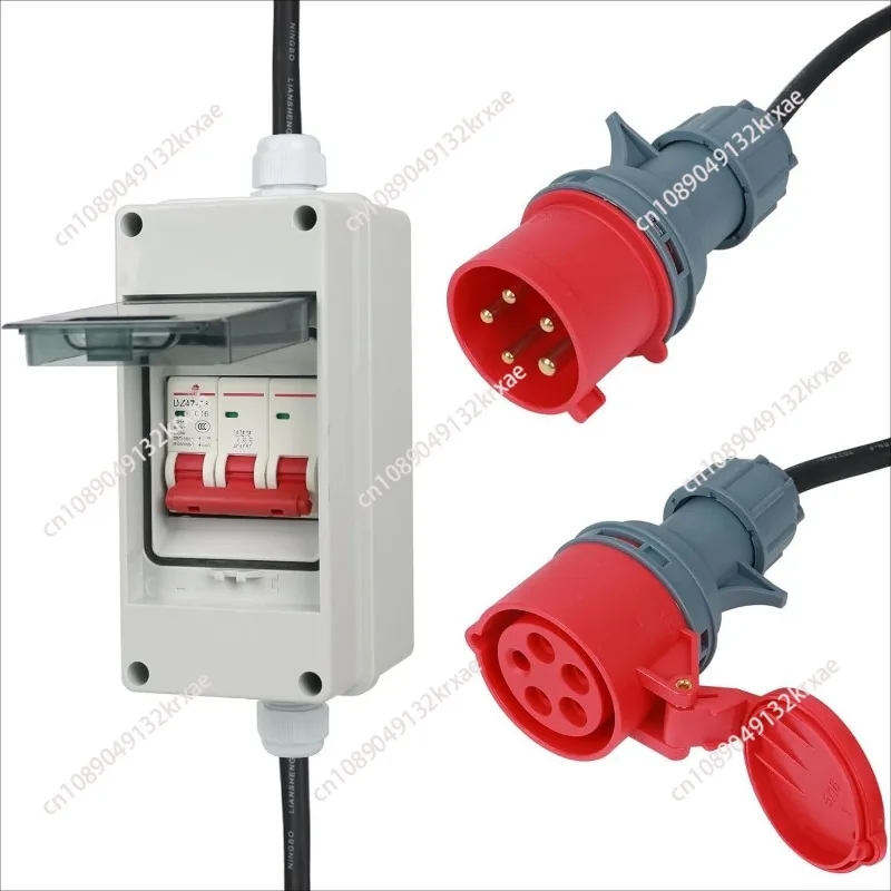 Adapter 32A to 16A High Current Adapter with Circuit Breaker 16A