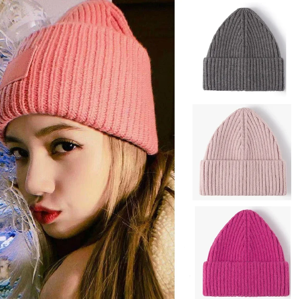 

Men Women Chunky Knit Beanie Wool Acrylic Very Thick Soft & Stretchy Warm Girls Hat for Winter