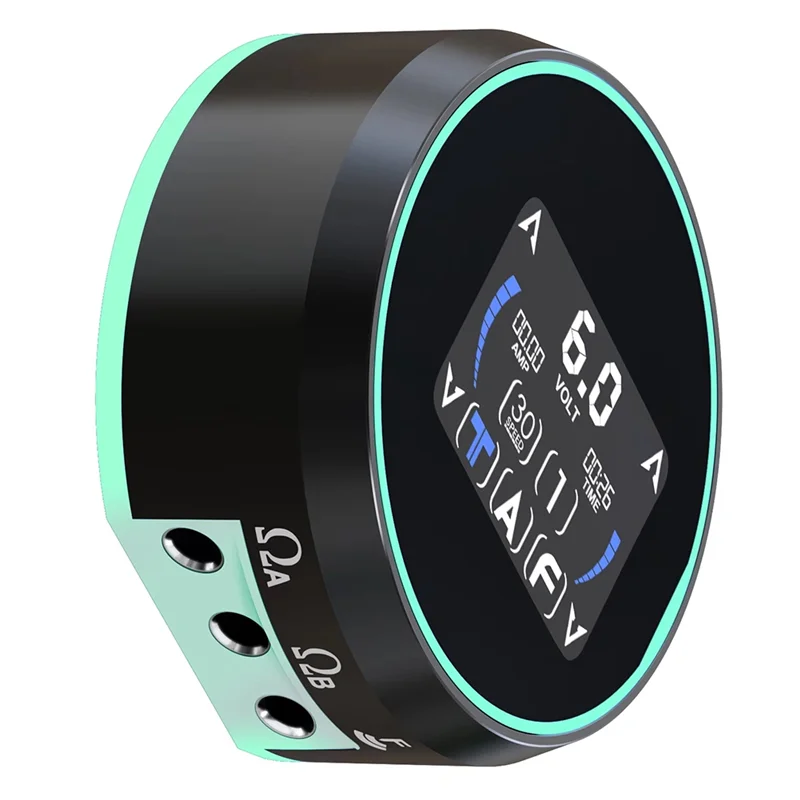 ABIT الوشم إمدادات الطاقة أورورا III الرقمية LED الوشم حزام لفائف مع لفائف و الروتاري الوشم الترباس محول ضبط Fre الولايات المتحدة التوصيل #1