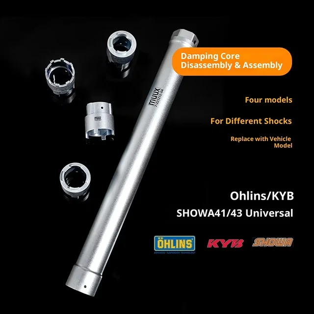 KARLION Ohlins KYB Showa OLIVER Car Fitment Silver Seamless Steel Pipe Shock Absorber Repair Tools Damper Core Inner Tube view 5