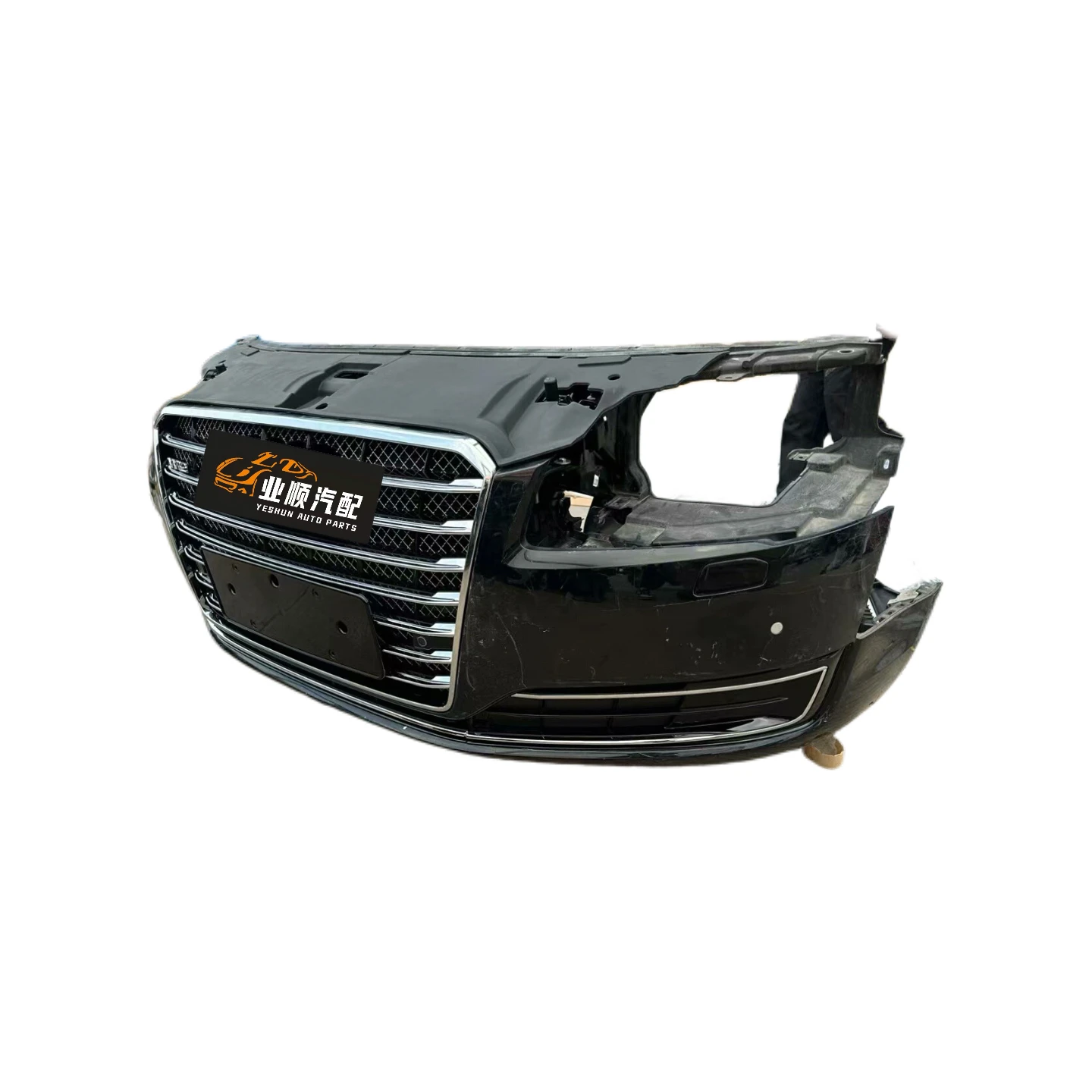 Original Second-hand A8L D4 Front Bumper Body Kit with Radiator Assembly for  Replacement and Repair