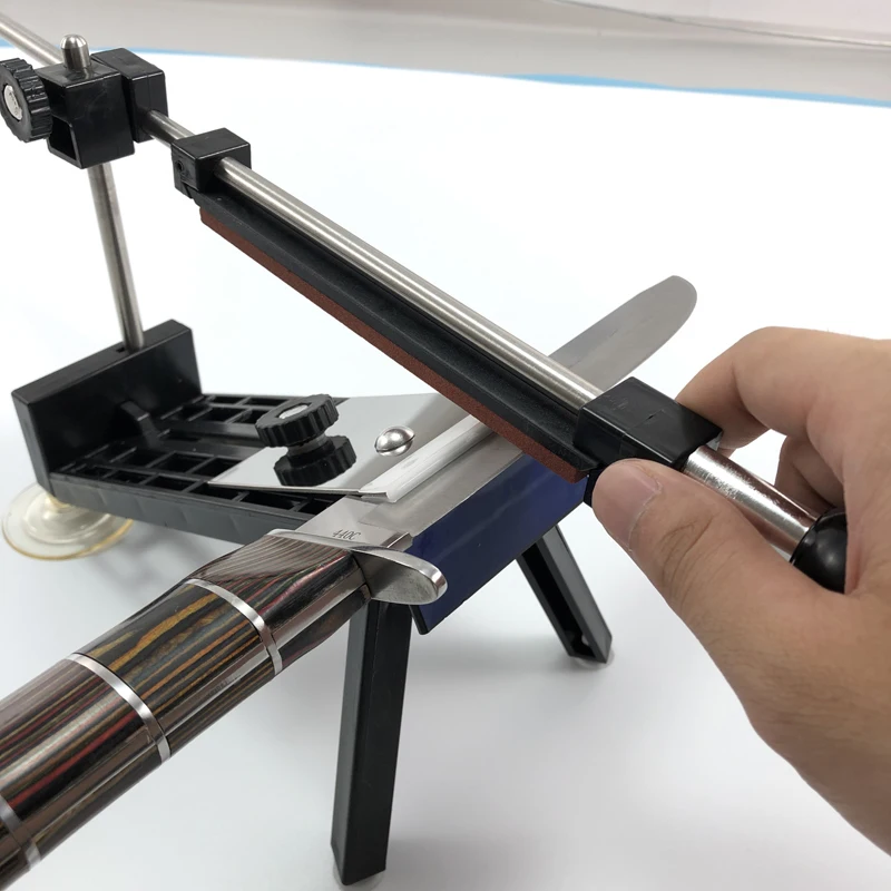 fixed knife sharpener with multi high quality stones sharpening stone Kitchen Knife Fixed whetstone grind sharpening system