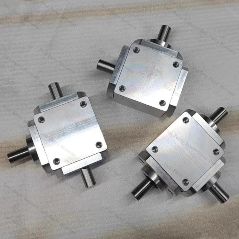 Small 1:1T Type Commutator Shaft Diameter 8 Right-Angle Transmission Bevel Tooth Reduction Gearbox Rotation