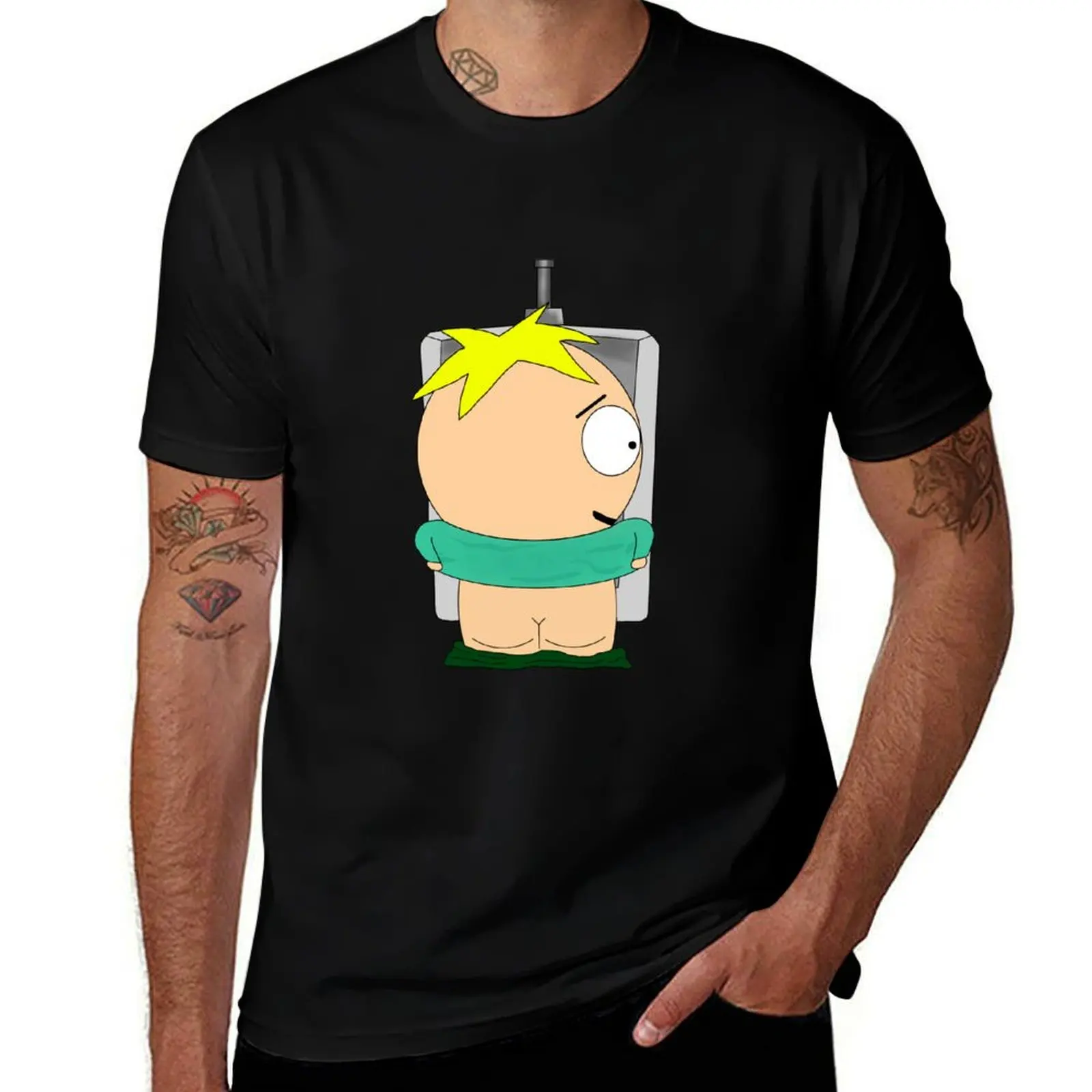 Butters from South Park T-Shirt All Weather Casual Short Sleeve T-Shirt