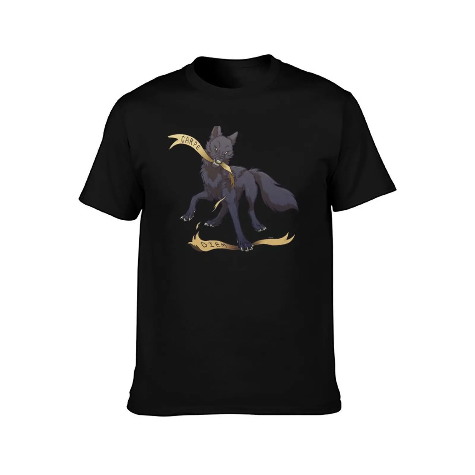 Carpe Diem T-Shirt Simple Line Art Print Tee
