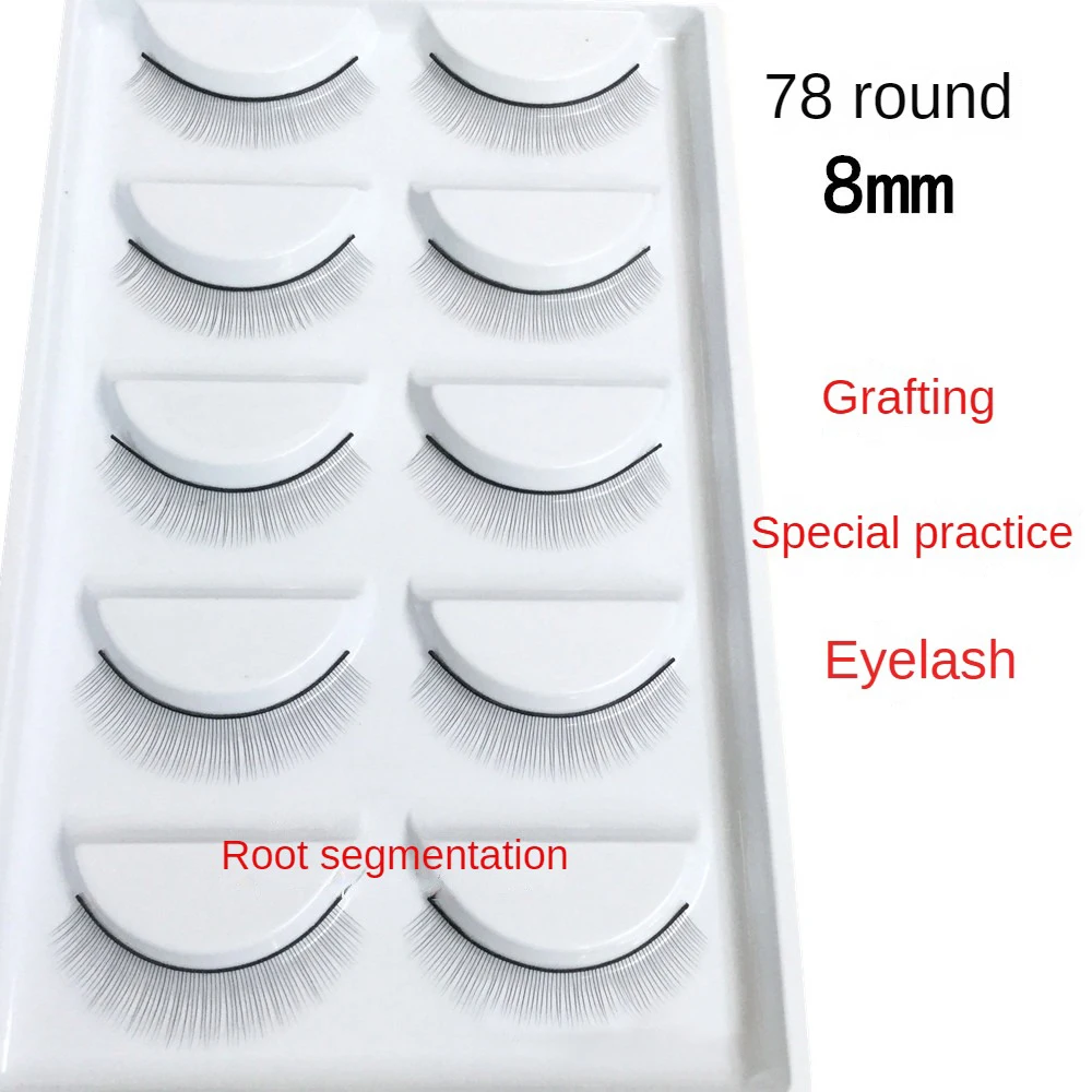 Prefabricated Roll Fan Makeup 1 Eyelash Brush 6 Rows Of Independent Eyelashes Are Soft And Natural Eye Black Cruel Half Eyelash