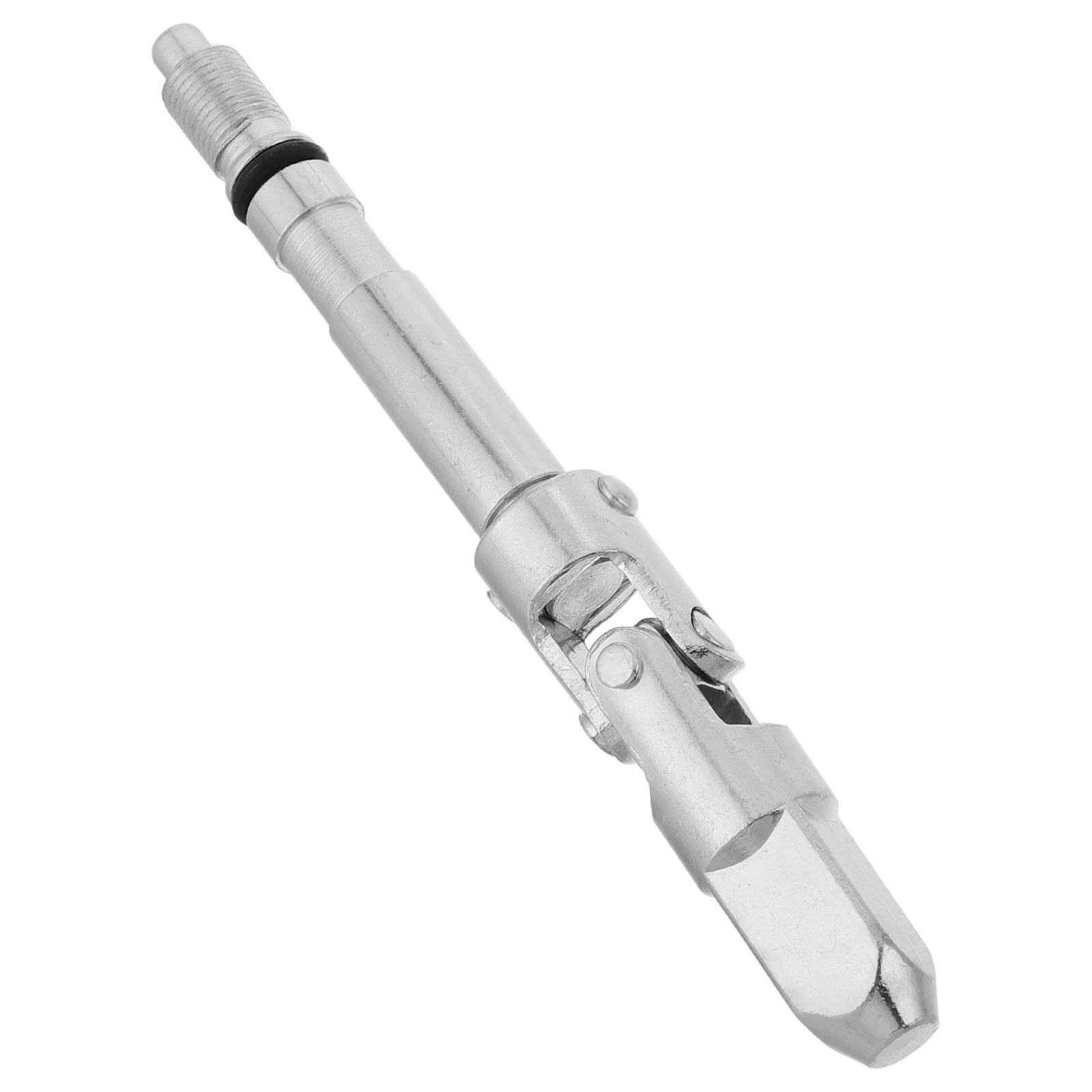 

Horizontal Hydraulic Jack Deflate Universal Joint Silver Durable Pressure Relief Shaft Drop Switch Shaft Hydraulic Jack Repair