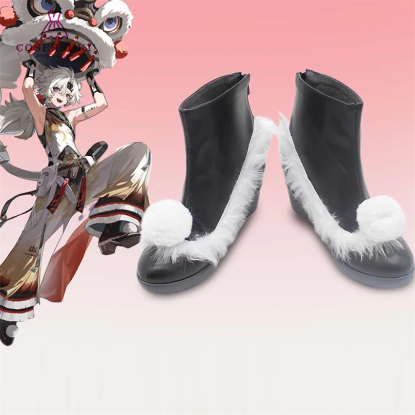 Wuthering Waves Rover Sanhua Lingyang Scar Cosplay Shoes Boots for Halloween Carnival