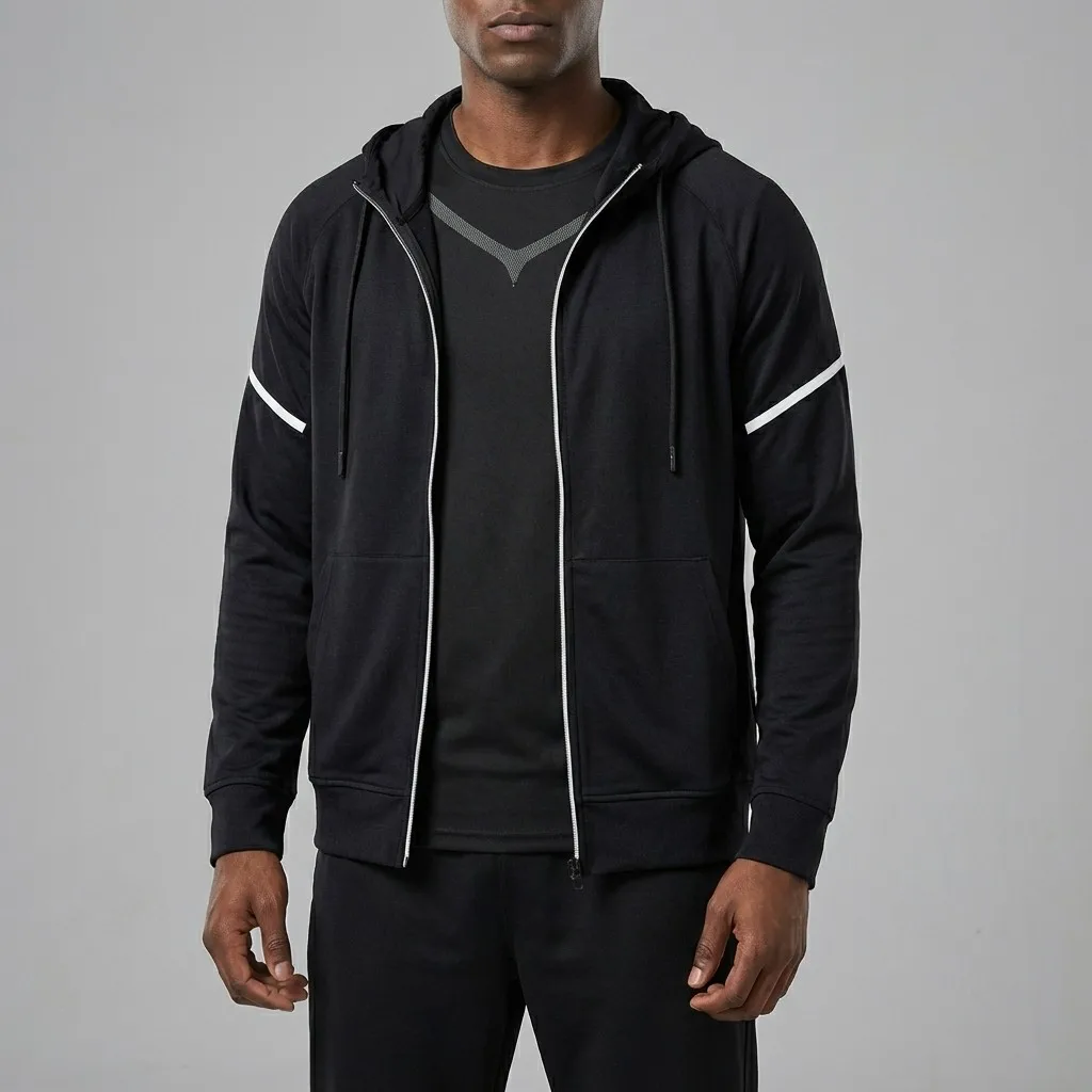 

Fitness Full Set Suit Tracksuit for Marathon Training Cycling Jogging 4 Pieces Men Sportswear Gym Running Sweatpants Jogging Set