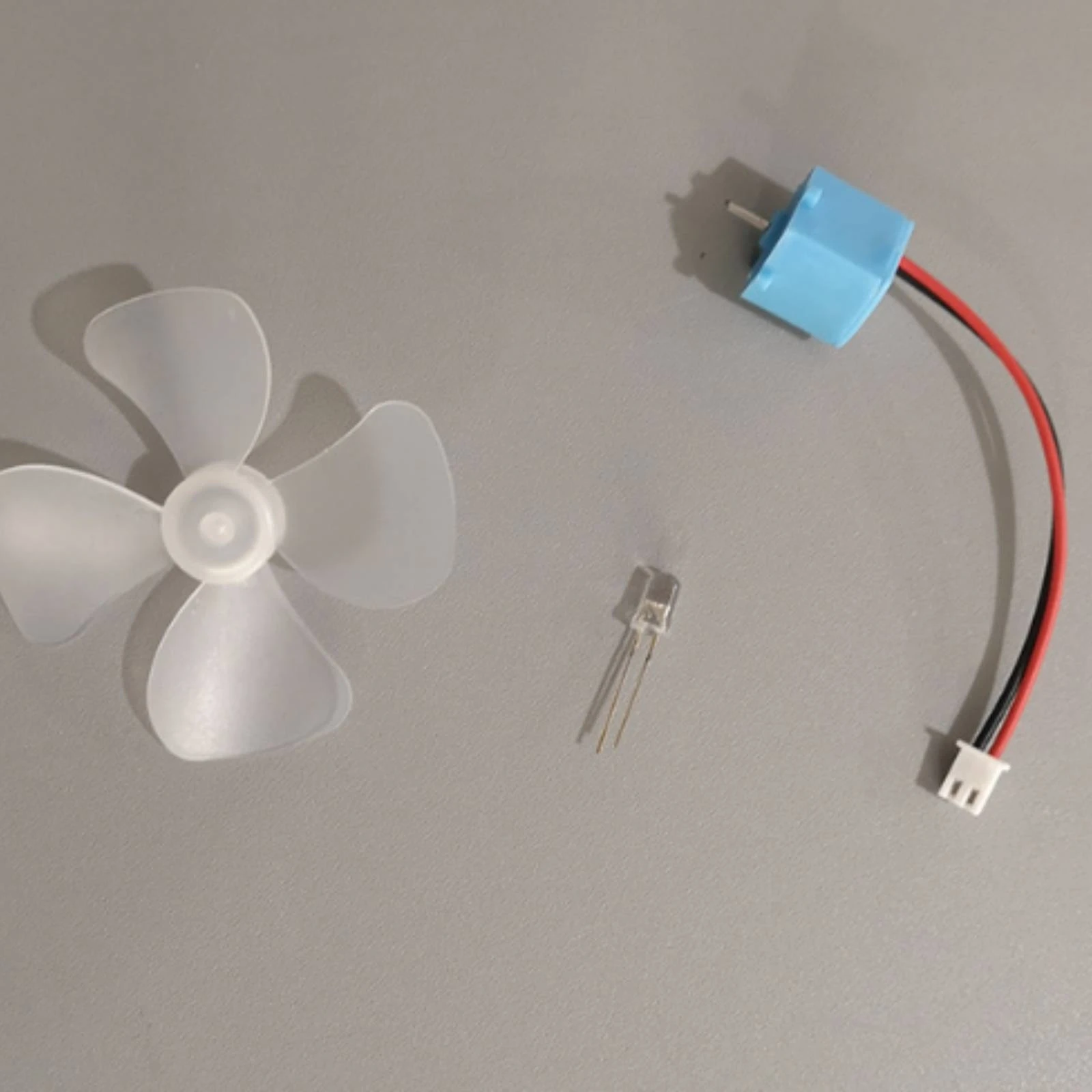 Mini Wind Turbine Generator Kit Compact Generator with Impeller Science Experiment Module Hands-on Wind Power Demonstration Unit