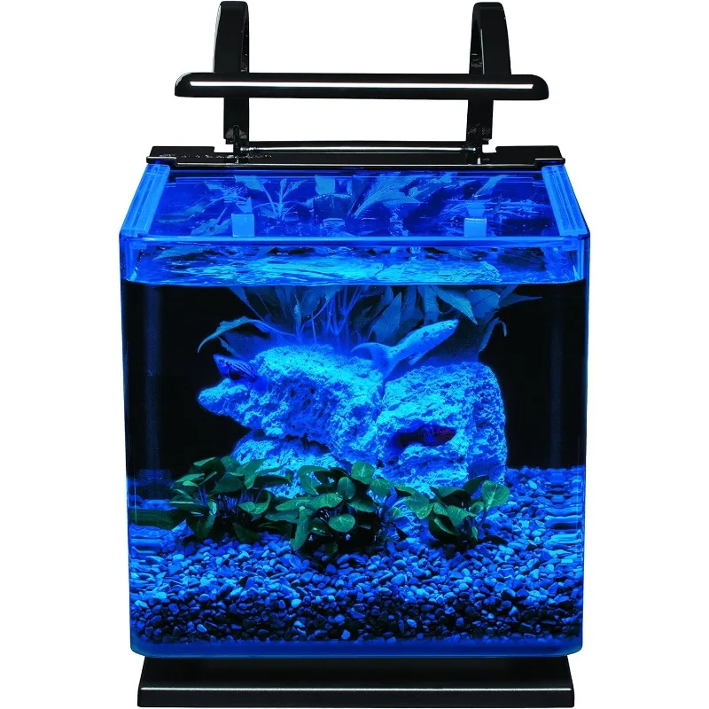 Imagem -02 - Kit Contour Glass Aquarium com Luz Ferroviária