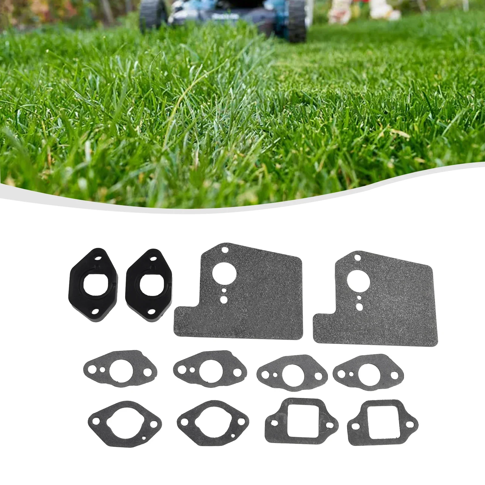 

Replacement Gasket Set 2 Pcs For Honda GCV190 GSV190 GCV160A Engine Carburetor Insulator Fits HRB216 HRR216 HRS216 Lawn Mowers