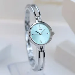 Watch for Women Fashion Small Dial Silver Bracelet Luxury Alloy Strap Quartz Ladies Watch Gift for Girls Rose Gold Dropshipping