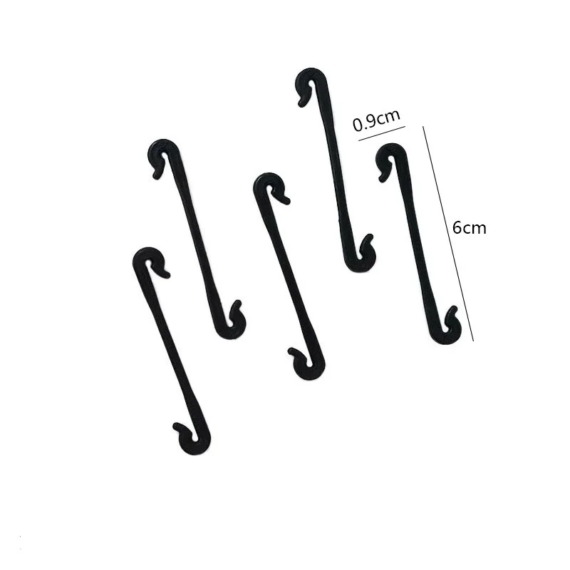 50 Pcs Garden Plant Vines Fixed Clips Tied Buckles Lashing Hooks Fastener Gadgets for Kiwi Grape Cucumber Tomato Stem Grafting