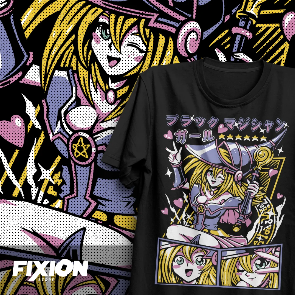 Yugioh – Dark Magician Girl GC Anime T Shirt Manga Gift For Anime Lover All Size Cotton